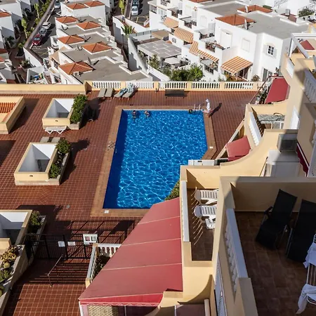 Daire Spacious 1Br Apartment & Heated Pool & Terrace With Amazing Views & Costa Adeje By Aqua Vista Tenerife Costa Adeje